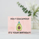 Search for avocado birthday cards Guacamole