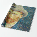 Search for portrait” wrapping paper Van gogh