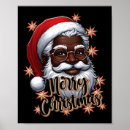 Search for african home decor posters Dabbing santa claus