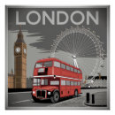 Search for vintage uk travel posters London