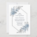 Search for ice blue wedding invitations Grey