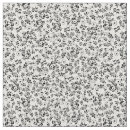 Search for black and white floral fabric Vintage
