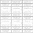 Search for minimal wedding stickers Classic