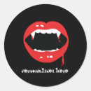 Search for vampire fangs stickers Scary