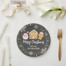 Search for christmas paper plates Santa
