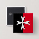 Search for crossed flags badges White cross