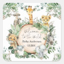 Search for welcome baby shower stickers Wild one
