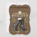 Search for steampunk party invitations Trendy