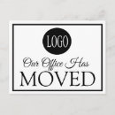 Search for new business postcards Logo