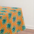 Search for teal and orange tablecloths Modern