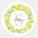 Search for yellow daffodils stickers Botanical