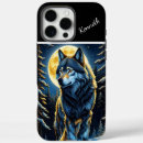 Search for howling wolf iphone cases Moon