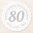 Search for 80th birthday coasters Stylish