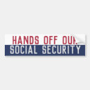 Search for made by hand bumper stickers Social security
