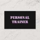 Search for diet business cards Trainer