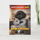 Search for funny food birthday cards Dog