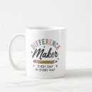 Search for teachers make a difference mugs Teacher appreciation