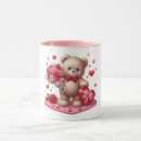 Search for teddy bear valentine mugs Hearts
