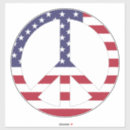 Search for american flag peace sign stickers Stars and stripes