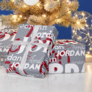 Search for red and silver christmas wrapping paper Trendy
