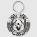 Search for tribal tattoos key rings Red