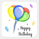 Search for birthday special stickers Balloon