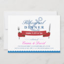 Search for nautical rehearsal dinner invitations Seaside