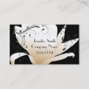 Search for magnolia business cards Black
