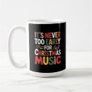 Search for early music mugs Xmas