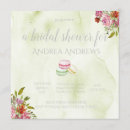 Search for french macaroon invitations Watercolor