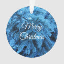 Search for frozen christmas tree decorations Forest