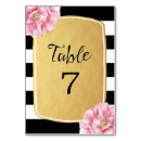 Search for gold floral table cards Elegant