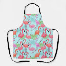 Search for retro flamingo aprons Pink