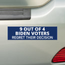 Search for regret bumper stickers Republican