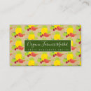 Search for fruit and vegetables business cards Healthy