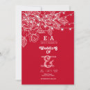 Search for deep red wedding invitations Classic