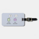 Search for bad luggage tags Illustration