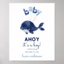 Search for whale baby shower posters Under the sea