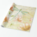 Search for dragonfly wrapping paper Green