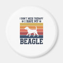 Search for therapy dog magnets Funnydog