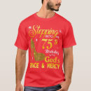 Search for 75th birthday mens tshirts Grandma