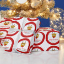 Search for cute reindeer wrapping paper Rudolph