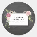 Search for modern chalkboard stickers Floral