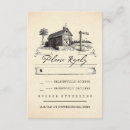 Search for barn rsvp cards Vintage