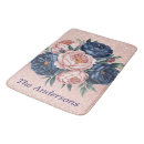 Search for navy blue gold bath mats Rose gold glitter
