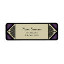 Search for art nouveau return address labels Classy
