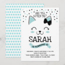 Search for black kitty invitations Girl