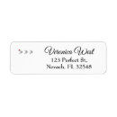 Search for ho ho ho return address labels Santa claus