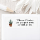 Search for plant return address labels Cacti
