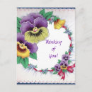 Search for vintage pansies postcards Floral